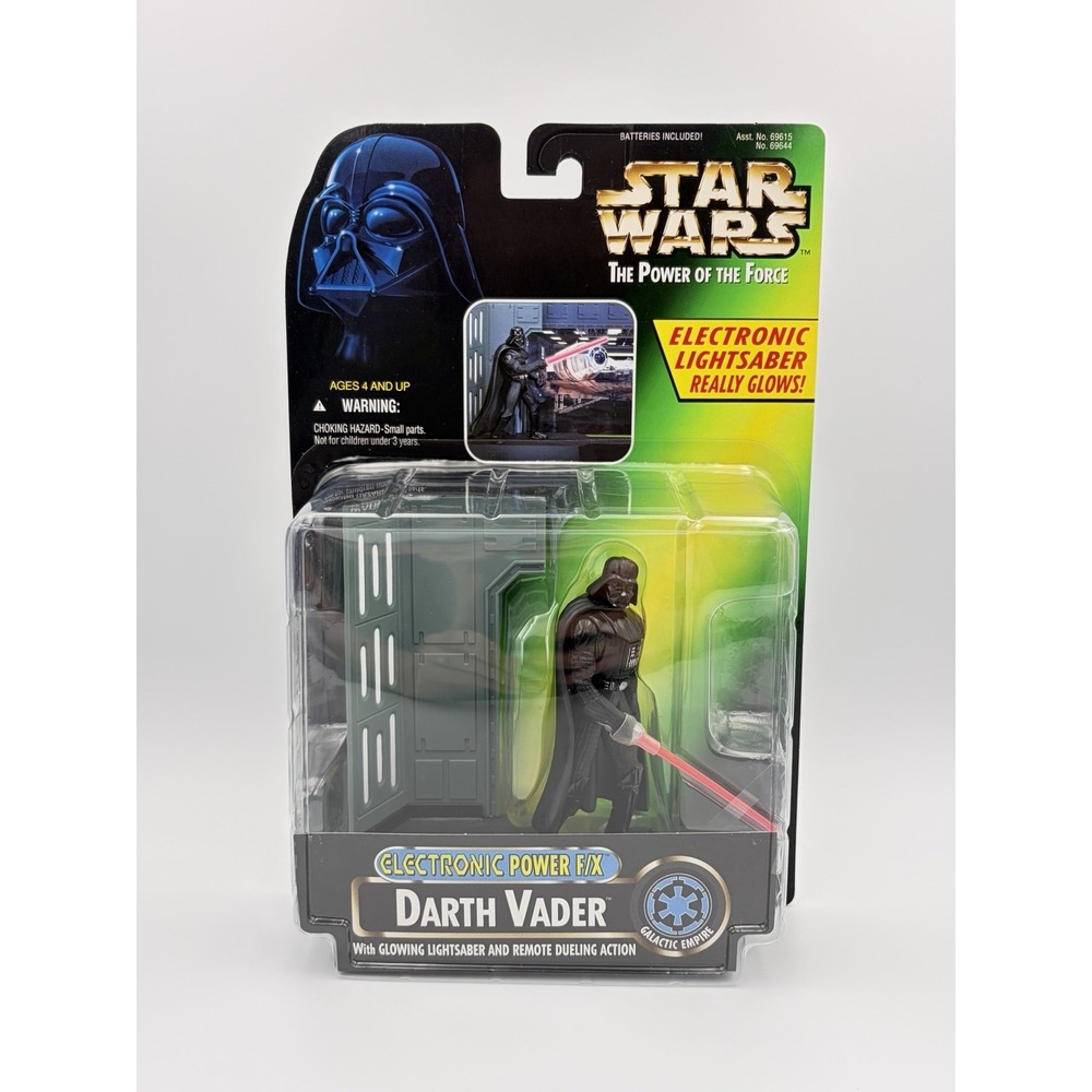 Vintage Star Wars Power of the Force Electronic Power F/X Darth Vader 1996 NIB